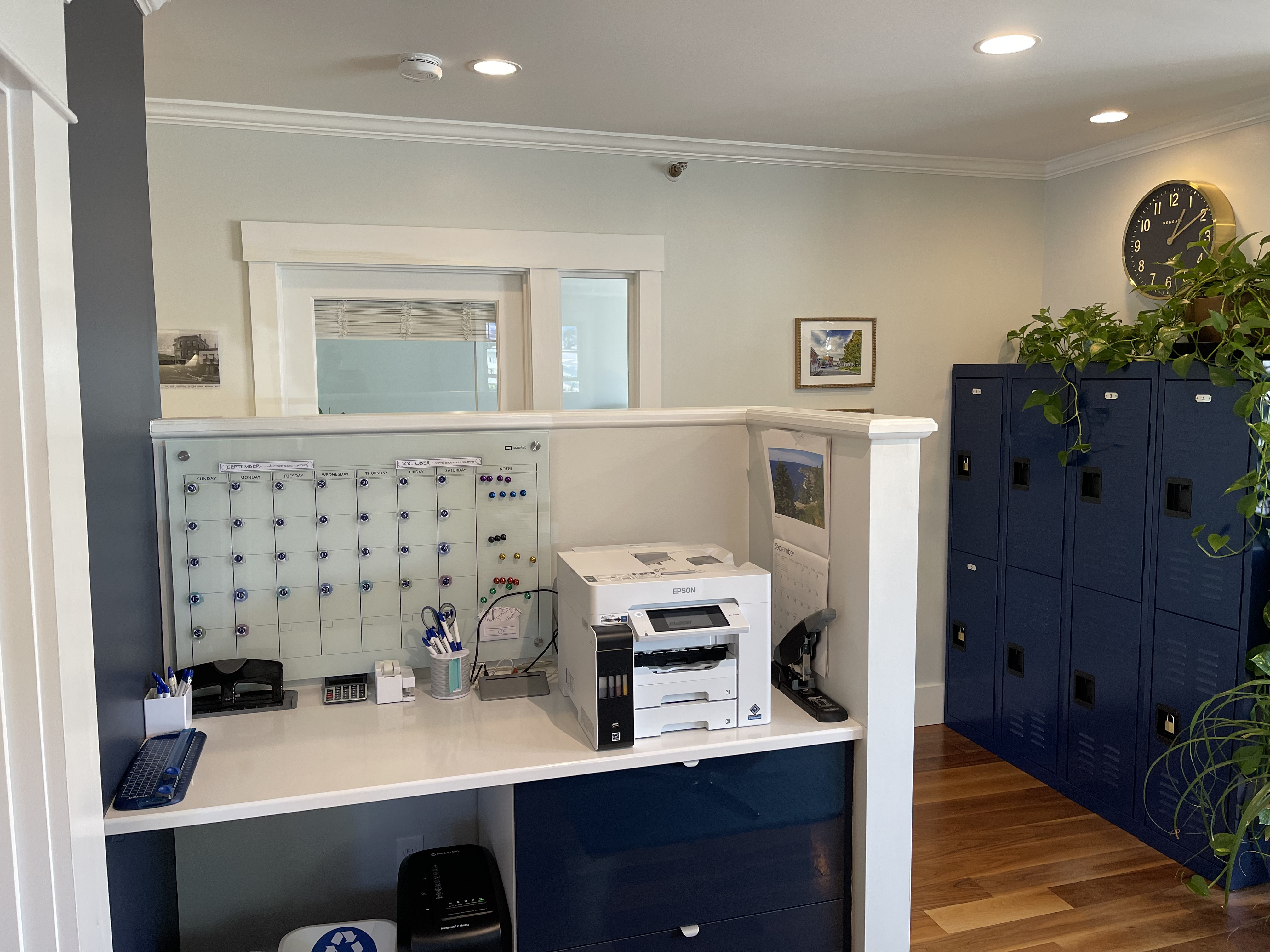 Printer and member storage